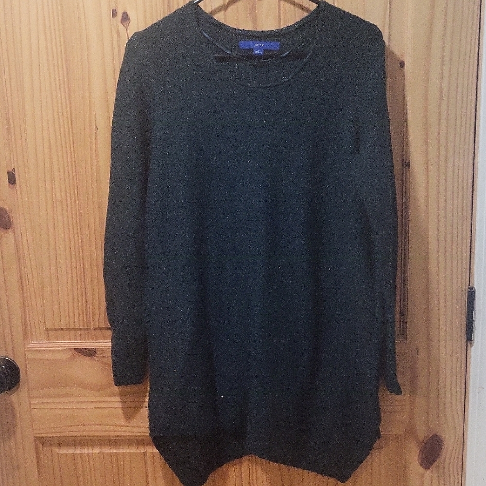 Apt. 9 Dark Green Crew Neck Sweater